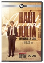 Picture of AMERICAN MASTERS: RAUL JULIA - WORLD'S A STAGE