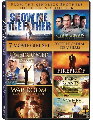 Picture of Courageous / Facing the Giants / Fireproof / Flywheel / Overcomer / Show Me the Father / War Room (2015) Multi-Feature (Bilingual) [DVD]