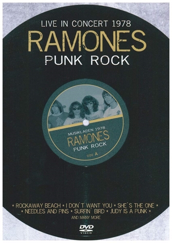 Picture of RAMONES / PUNK ROCK LIVE 1978 (A) (DVD) by RAMONES                       