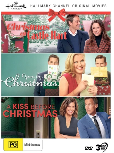 Picture of HALLMARK CHRISTMAS COLLECTION 25 (CHRISTMAS AT CASTLE HART/OPEN BY CHRISTMAS/A KISS BEFORE CHRISTMAS)