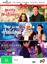 Picture of HALLMARK CHRISTMAS COLLECTION 6 (MERRY MATRIMONY / HELP FOR THE HOLIDAYS / MATCHMAKER SANTA)