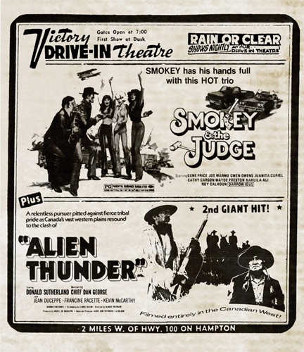 Picture of Smokey and the Judge + Alien Thunder  [Drive-in Double Feature #19]