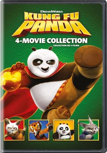 Picture of Kung Fu Panda 4 Disc Collection [DVD]