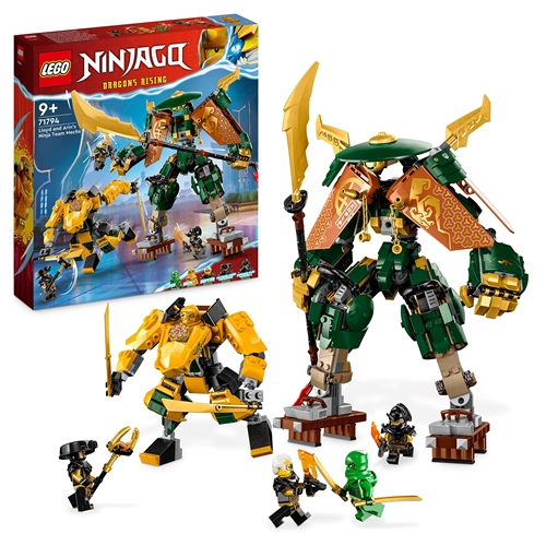 Picture of LEGO-Ninjago-Lloyd and Arin's Ninja Team Mechs