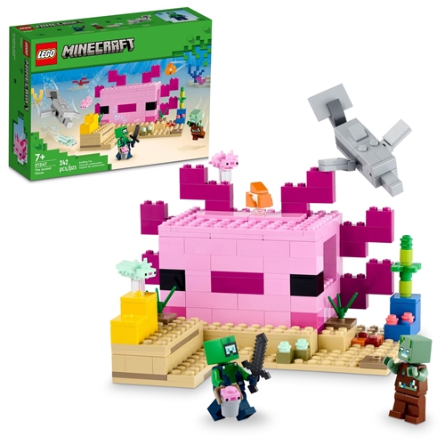 Picture of LEGO-Minecraft-The Axolotl House