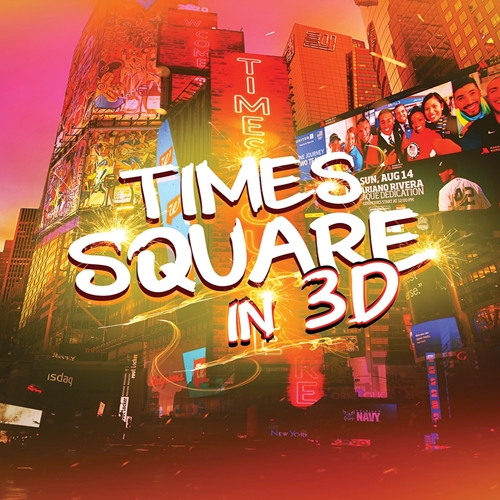 Picture of Times Square In 3D