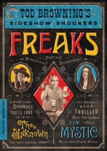 Picture of FREAKS / THE UNKNOWN / THE MYSTIC: TOD BROWNING'S