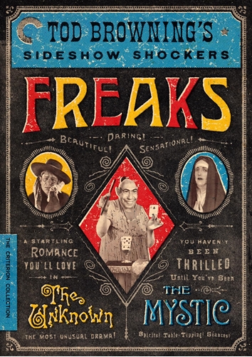 Picture of FREAKS / THE UNKNOWN / THE MYSTIC: TOD BROWNING'S