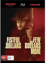 Picture of A FISTFUL OF DOLLARS / FOR A FEW DOLLARS MORE - LIMITED EDITION BLU-RAY (LENTICULAR SLIPCASE & ART CARDS) [Blu-ray]