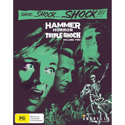 Picture of HAMMER TRIPLE SHOCK COLLECTION VOLUME 2: SHADOW OF THE CAT / NIGHT CREATURES / PHANTOM OF THE OPERA