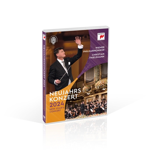 Picture of Neujahrskonzert 2024 / New Year'S Concert 2024 [DVD] by Christian Thielemann & Wiener Philharmoniker