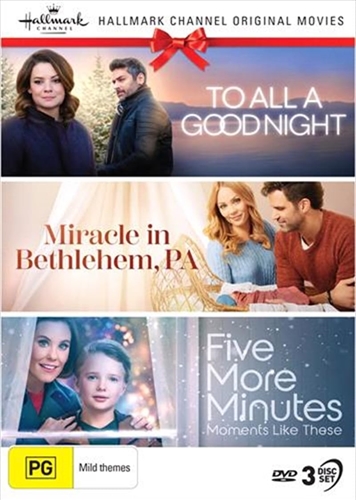 Picture of HALLMARK CHRISTMAS COLLECTION #39 (TO ALL A GOOD NIGHT / MIRACLE IN BETHLEHEM, PA / FIVE MORE MINUTES: MOMENTS LIKE THESE) [DVD]