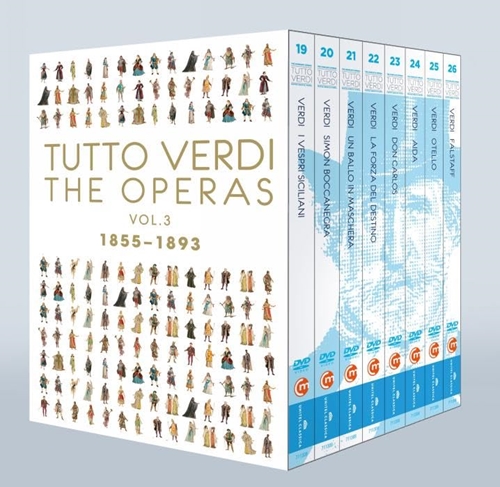 Picture of TUTTO VERDI OPERAS 3 (1855 - 1893)