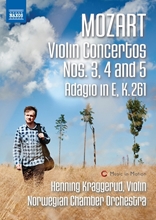 Picture of MOZART: VIOLIN CONCERTOS 3-5 & ADAGIO IN E K 261