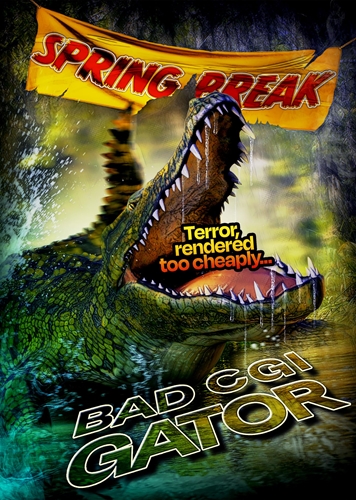 Picture of BAD CGI GATOR