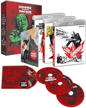 Picture of HAMMER TRIPLE SHOCK COLLECTION VOL. 1: THE EVIL OF FRANKENSTEIN + PARANOIAC! + NIGHTMARE