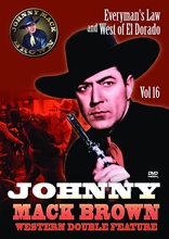 Picture of JOHNNY MACK BROWN WESTERN DOUBLE FEATURE VOL 16