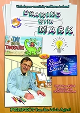 Picture of Drawing With Mark: A Day With The Dinosaurs & Reach For The Stars