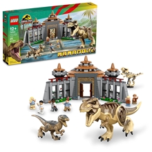 Picture of LEGO-Jurassic World-Visitor Center: T. rex & Raptor Attack