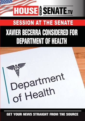 Picture of XAVIER BECARRA CONSIDERED FOR DEPARTMENT OF HEALTH