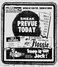 Picture of FLOSSIE + KEEP IT UP JACK (DRIVE-IN DOUBLE FEATUR)