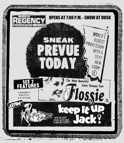 Picture of FLOSSIE + KEEP IT UP JACK (DRIVE-IN DOUBLE FEATUR)