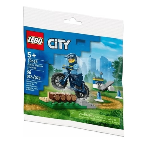 Picture of LEGO-Mini Bag-Police Bicycle Training