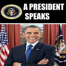 Picture of PRESIDENT SPEAKS