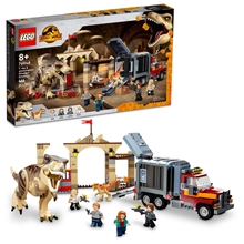 Picture of LEGO-Jurassic World-T. rex & Atrociraptor Dinosaur Breakout