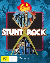 Picture of STUNT ROCK (1978) (OZPLOITATION CLASSICS #8) (BLU-RAY & COMIC)