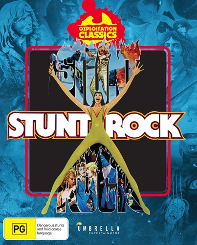 Picture of STUNT ROCK (1978) (OZPLOITATION CLASSICS #8) (BLU-RAY & COMIC)