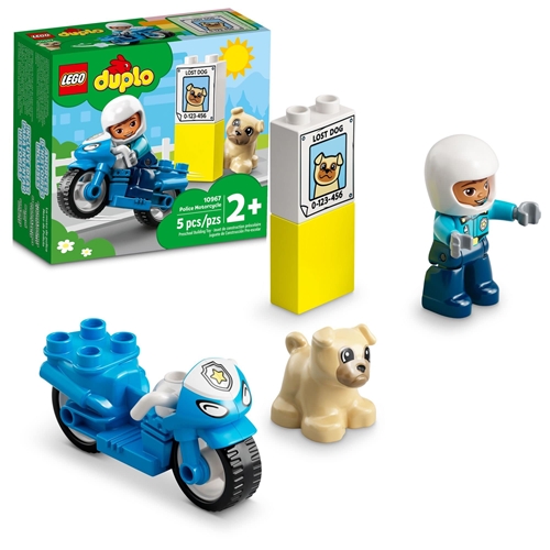 Picture of LEGO-DUPLO Town-Police Motorcycle