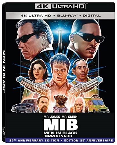 Picture of Men In Black: 25th Anniversary (Bilingual) (Steelbook) [UHD+Blu-ray+Digital)