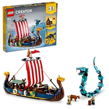 Picture of LEGO-LEGO Creator-Viking Ship and the Midgard Serpent