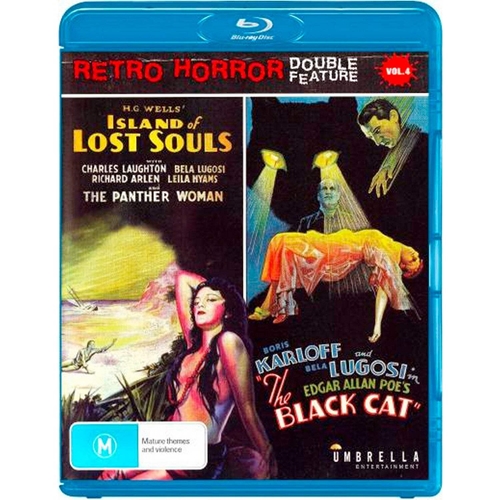 Picture of ISLAND OF LOST SOULS (1932) & THE BLACK CAT (1934) (RETRO HORROR #4) (BLU-RAY)