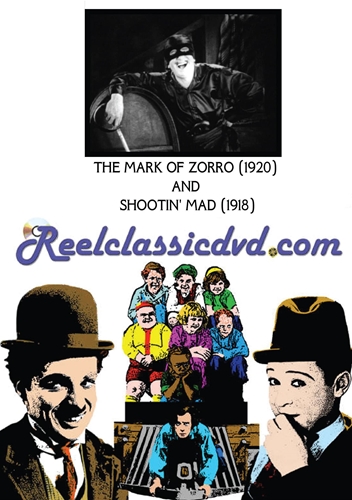 Picture of MARK OF ZORRO (1920) AND SHOOTIN' MAD (1918)