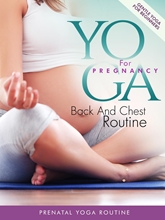 Picture of YOGA FOR PREGNANCY: BACK & CHEST ROUTINE