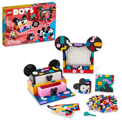 Picture of LEGO-DOTS-Mickey Mouse & Minnie Mouse Back-to-Scho