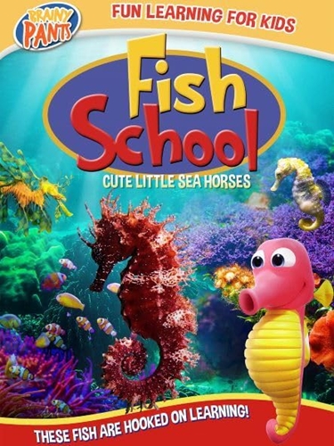 Picture of FISH SCHOOL: CUTE LITTLE SEA HORSES