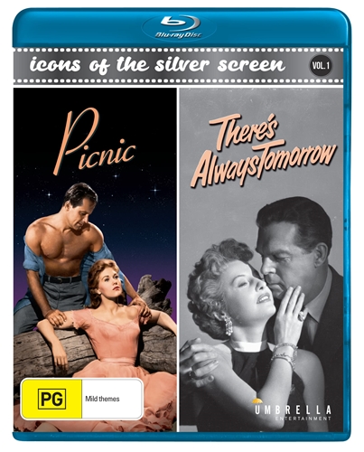 Picture of ICONS OF THE SILVER SCREEN DOUBLE FEATURE VOLUME 1: PICNIC + THERE'S ALWAYS TOMORROW (BLU-RAY)