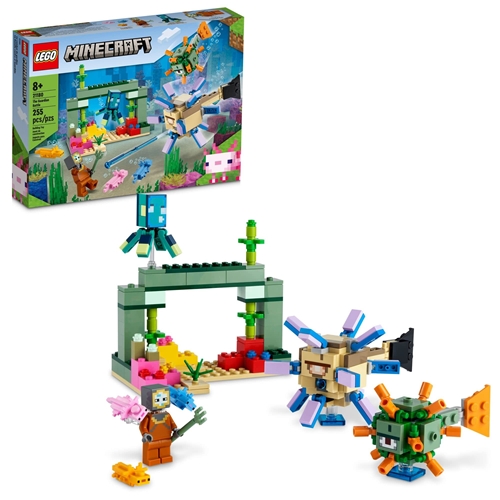 Picture of LEGO-Minecraft-The Guardian Battle