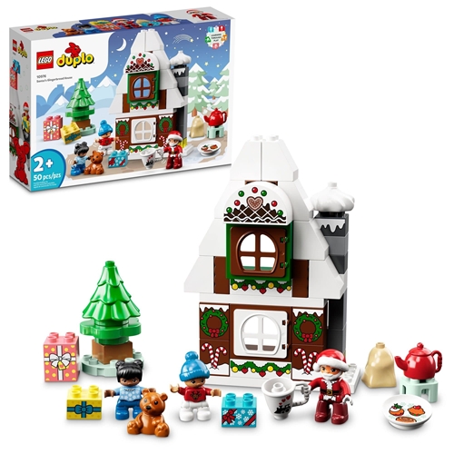 Picture of LEGO-DUPLO Town-Santa's Gingerbread House