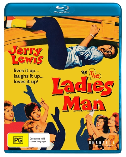 Picture of THE LADIES MAN (INCLUDING THE MAN BEHIND THE CLOWN) (BLU-RAY) (1961)