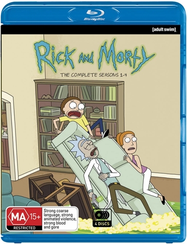 Picture of RICK AND MORTY SEASONS 1-4 (BLU-RAY)