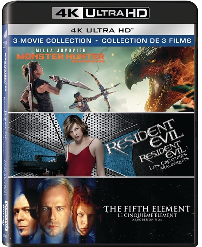 Picture of The Fifth Element  / Monster Hunter (2020) / Resident Evil (Bilingual) [UHD]