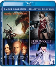 Picture of Fifth Element, The / Monster Hunter (2020) / Resident Evil / Ultraviolet (Bilingual) [Blu-ray]