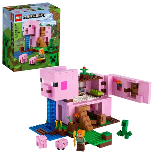 Picture of LEGO-Minecraft-The Pig House