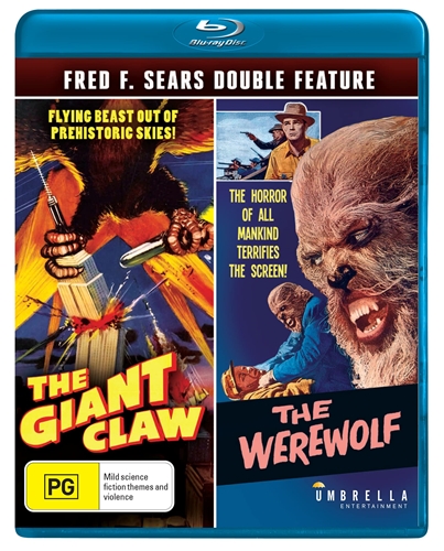 Picture of FRED F. SEARS': THE GIANT CLAW & THE WEREWOLF (DOUBLE FEATURE) (BLU-RAY)