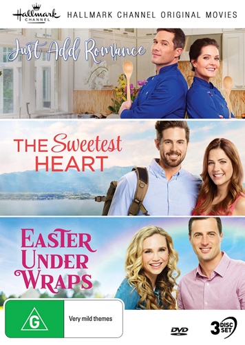 Picture of HALLMARK COLLECTION 10: JUST ADD ROMANCE, SWEETEST HEART, EASTER UNDER WRAPS