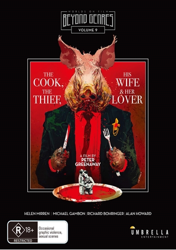 Picture of THE COOK, THE THIEF, HIS WIFE AND HER LOVER (BEYOND GENRES) (BLU-RAY)